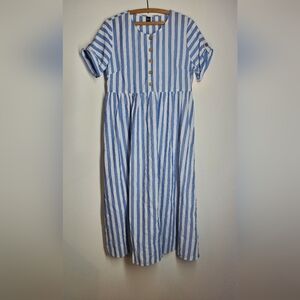 Emery Rose Blue Sun Dress Size XL